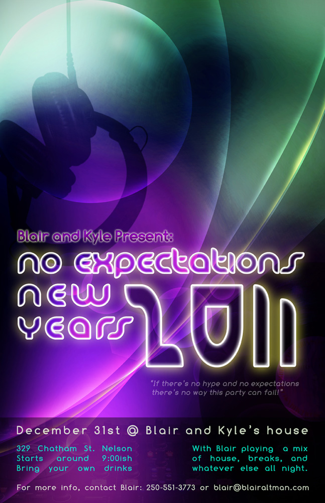 NYE 2011 Poster